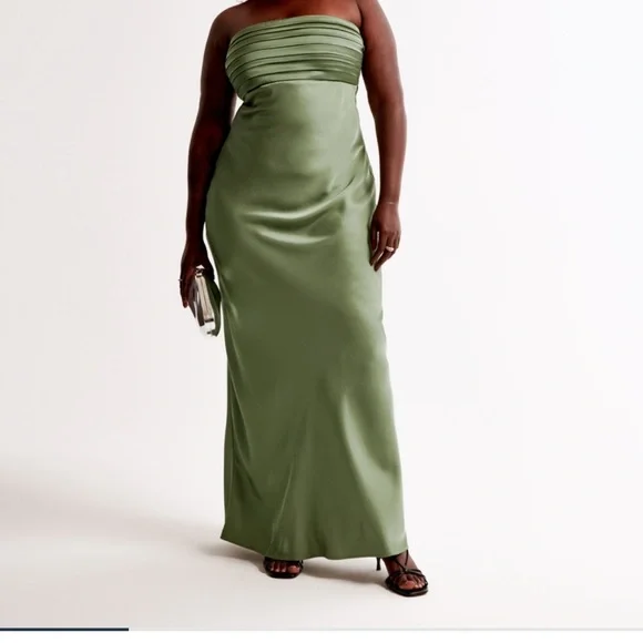 green emerald velvet dress ALC Women's Emerson Dress, Basil, Green, 14 at Amazon Women's Clothing store main image 0